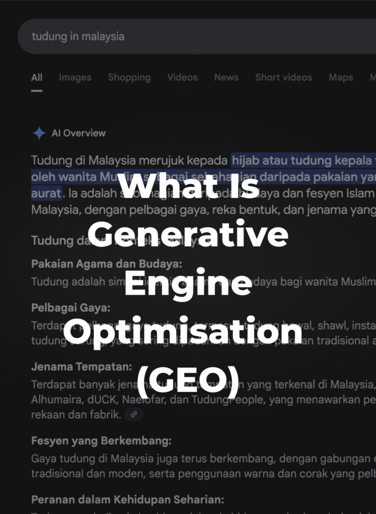 AI Generative Content in Google Search