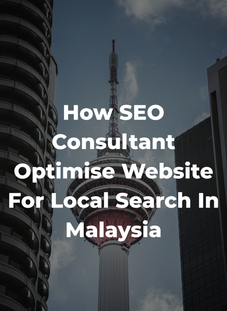 Local SEO Consultant Optimise for Local Search Intent