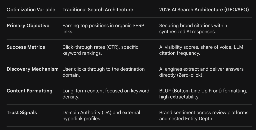 Optimization Variable between traditional and AI