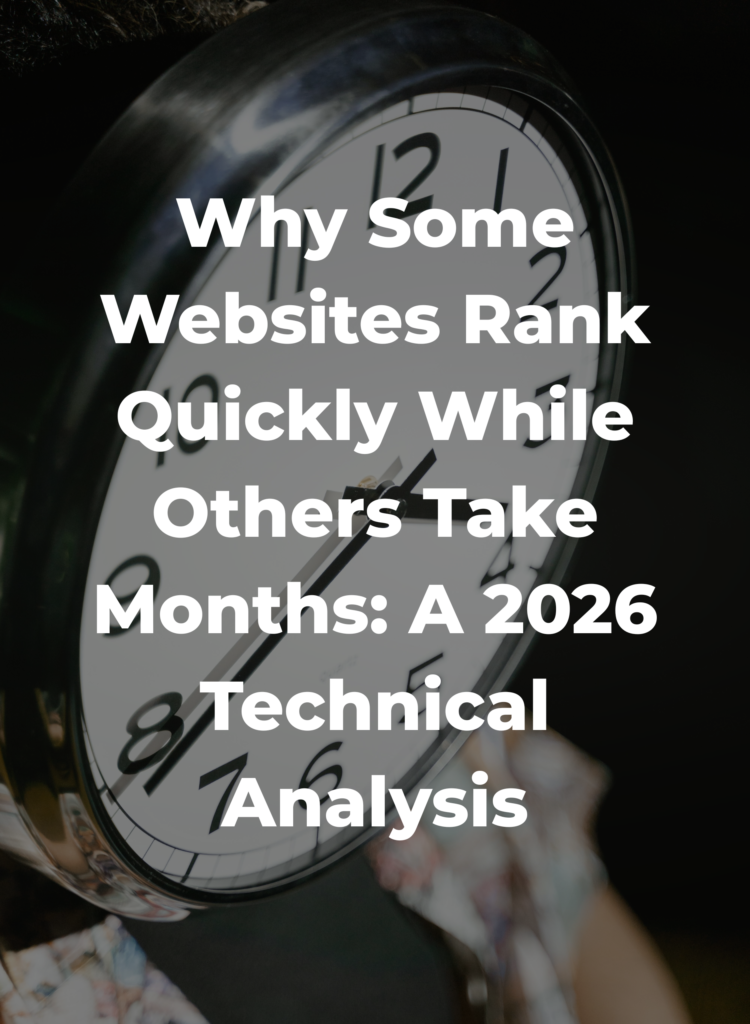 Why Some Websites Rank Quickly While Others Take Months: A 2026 Technical Analysis
